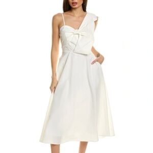 Elie Tahari The Emily Bow Midi Dress